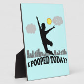 Ik heb vandaag gepoold fotoplaat (Zijkant)