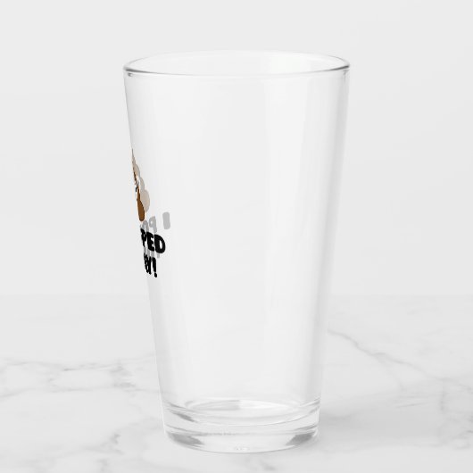 Ik heb vandaag gepoold. glas (Links)