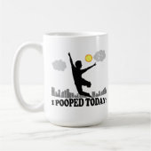 Ik heb vandaag gepoold koffiemok (Links)