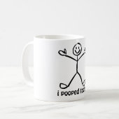 Ik heb vandaag gepoold koffiemok (Voorkant links)