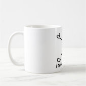 Ik heb vandaag gepoold koffiemok (Links)