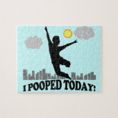 Ik heb vandaag gepoold legpuzzel (Horizontaal)