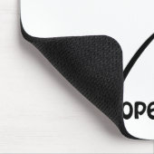 Ik heb vandaag gepoold muismat (Hoek)