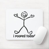 Ik heb vandaag gepoold muismat (Met muis)