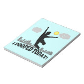 Ik heb vandaag gepoold notitieblok (Linkerzijde)