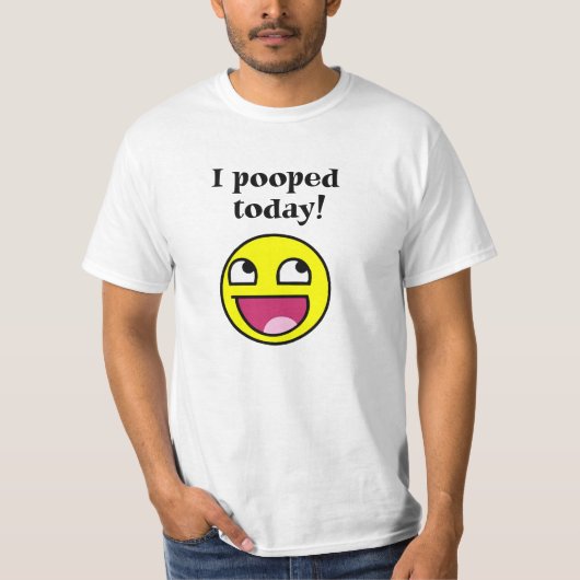 Ik heb vandaag gepoold! t-shirt (Voorkant)