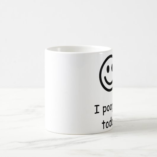 Ik heb vandaag gepoopt koffiemok (Center)