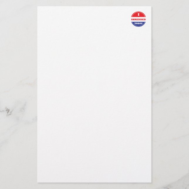 Ik heb vandaag geshredderd (Voorkant)