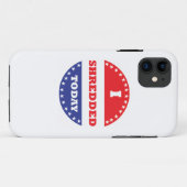 Ik heb vandaag geshredderd Case-Mate iPhone case (Achterkant (horizontaal))