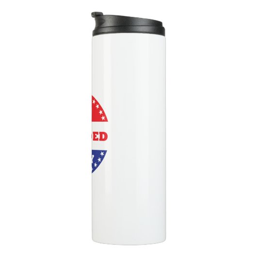 Ik heb vandaag geshredderd thermosbeker (Geroteerd rechts)