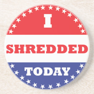 Ik heb vandaag geshredderd zandsteen onderzetter