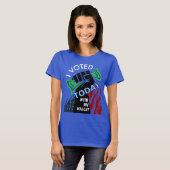 Ik heb vandaag gestemd met mijn portemonnee t-shirt (Voorkant volledig)