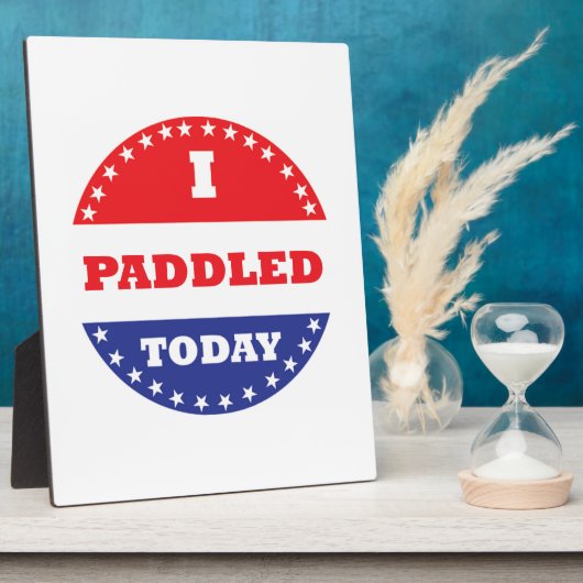 Ik heb vandaag gezadeld fotoplaat (Zijkant)