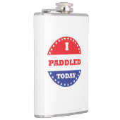 Ik heb vandaag gezadeld heupfles (Rechts)