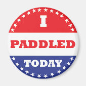 Ik heb vandaag gezadeld magneet (Voorkant)