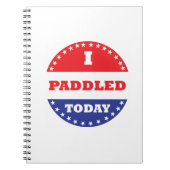 Ik heb vandaag gezadeld notitieboek (Voorkant)