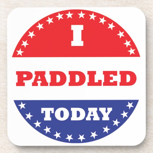 Ik heb vandaag gezadeld onderzetter (Voorkant)