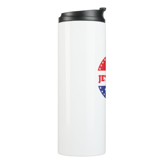 Ik heb vandaag gezeten thermosbeker (Gedraaid links)