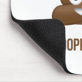 Ik heb vandaag grappig Emoticon gepoold Muismat (Hoek)