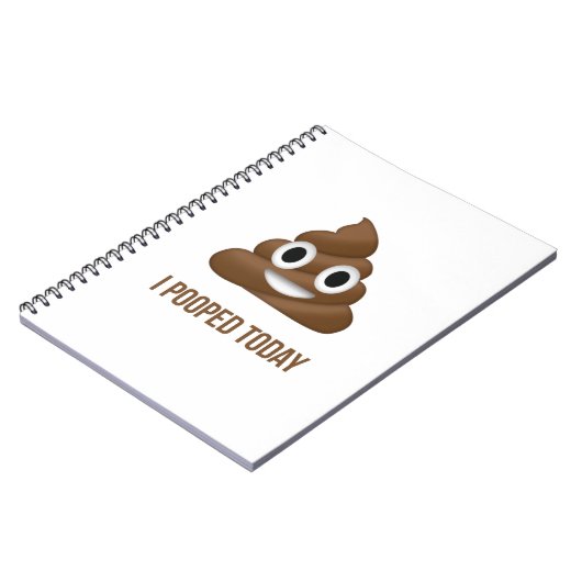 Ik heb vandaag grappig Emoticon gepoold Notitieboek (Linkerzijde)