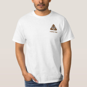 Ik heb vandaag grappig Emoticon gepoold T-shirt