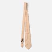 Ik heb vandaag grappig Emoticon geportretteerd Stropdas (Achterkant)