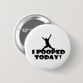 IK HEB VANDAAG HARTELIJK grappig Joke Gift Cadeau Ronde Button 5,7 Cm (Voorkant /achterkant)
