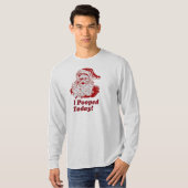Ik heb vandaag het Shirt van Santa Mannen met l (Voorkant volledig)