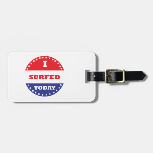 Ik heb vandaag overleven bagagelabel (Voorkant horizontaal)