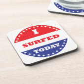 Ik heb vandaag overleven bier onderzetter (Linkerzijde)