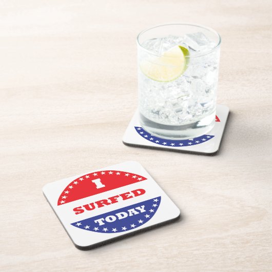 Ik heb vandaag overleven bier onderzetter (Rechterzijde)