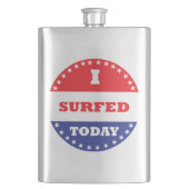 Ik heb vandaag overleven heupfles (Voorkant)