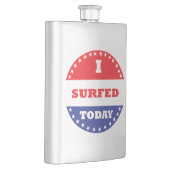 Ik heb vandaag overleven heupfles (Rechts)