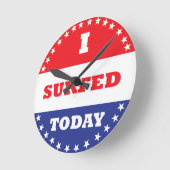 Ik heb vandaag overleven ronde klok (Hoek)