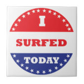 Ik heb vandaag overleven tegeltje (Voorkant)