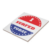 Ik heb vandaag overleven tegeltje (Zijkant)