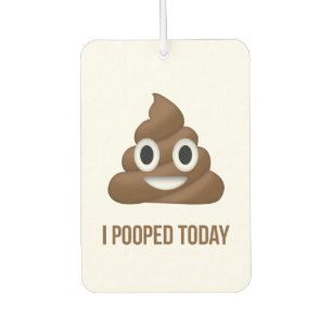 Ik heb vandaag Poo Emoji gepoold Luchtverfrisser