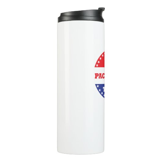 Ik heb vandaag verpakt thermosbeker (Gedraaid links)