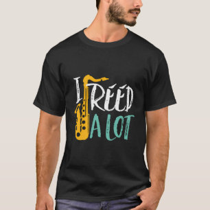 Ik heb veel grappige saxofoonspeler Jazz Music Orc T-shirt