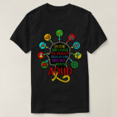 Ik heb veel ideeën ADHD Bewustmaking Oranje Ribbon T-shirt (Design voorkant)