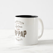 Ik heb veel namen genoemd, maar pap-pap is mijn tweekleurige koffiemok (Voorkant rechts)