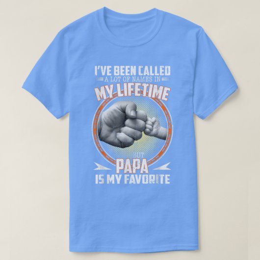 Ik heb veel namen genoemd, maar Papa is mijn vader T-shirt (Design voorkant)