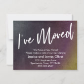 Ik heb veelkleurige Grunge aankondiging verplaatst (Voorkant)