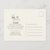 Ik heb Verandering van Adres Bewegend Bewegend Aankondigingskaart (Achterkant)