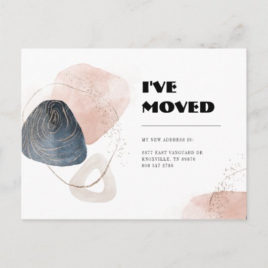 Ik heb Verandering van de Beweging van de Typograf Briefkaart (Voorkant)