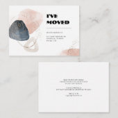 Ik heb Verandering van de Beweging van de Typograf Notitiekaartje (Voorkant / Achterkant)