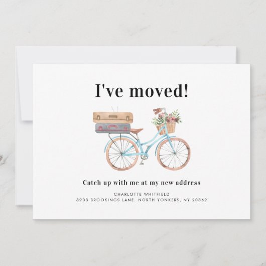 Ik heb Verandering van de Verplaatsende Aankondigi Aankondiging (Voorkant)