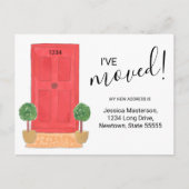 Ik heb Verandering van de Waterverf van de Rode va Aankondigingskaart (Voorkant)