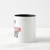 Ik heb verboden boeken gelezen mok (Midden)