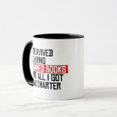 Ik heb verboden boeken gelezen mok (Voorkant links)